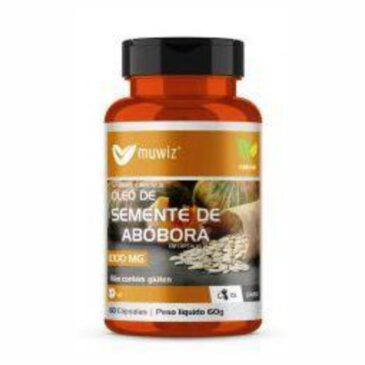 ÓLEO DE SEMENTE DE ABÓBORA  (60 x 1000 mg)